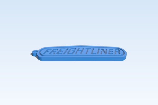 Freightliner Keychain | 3d print model