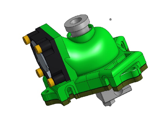 Fisher E3Dv6 effector | 3d print model