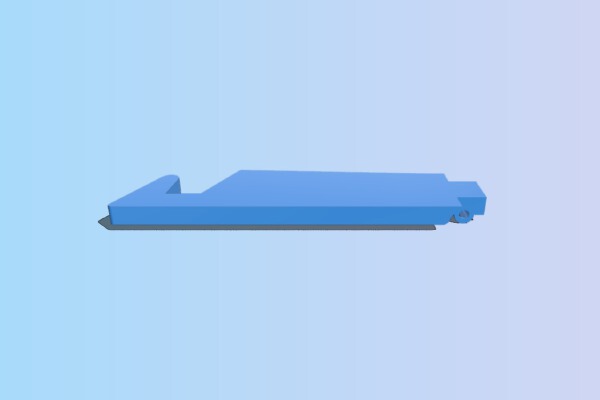Simple iPad Stand | 3d print model