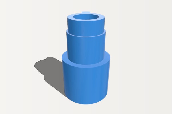 Small Pistol Feeder cup for Dillon Square Deal | 3d print model