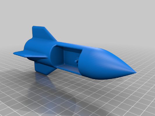 Playmobil rocket V1 and V2 (nothing to do with the german V1 and V2) | 3d print model