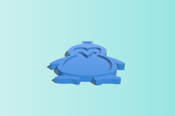 Penguin (Keychain_ Decoration) | 3d print model
