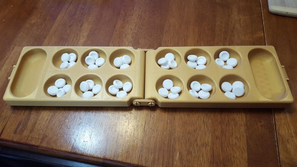 Mancala | Files to download and to 3D print for free - 3DPEA