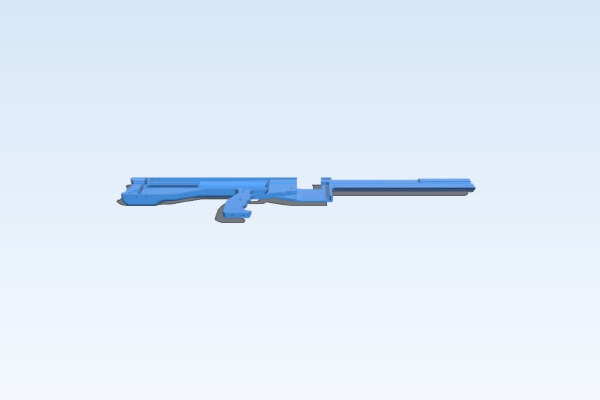 Javelin High-Volume Nerf Blaster | 3d print model