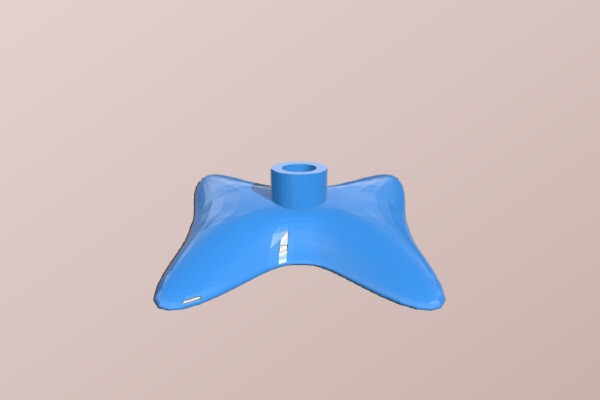 Raspberry Pi Model B RCA Stand | 3d print model