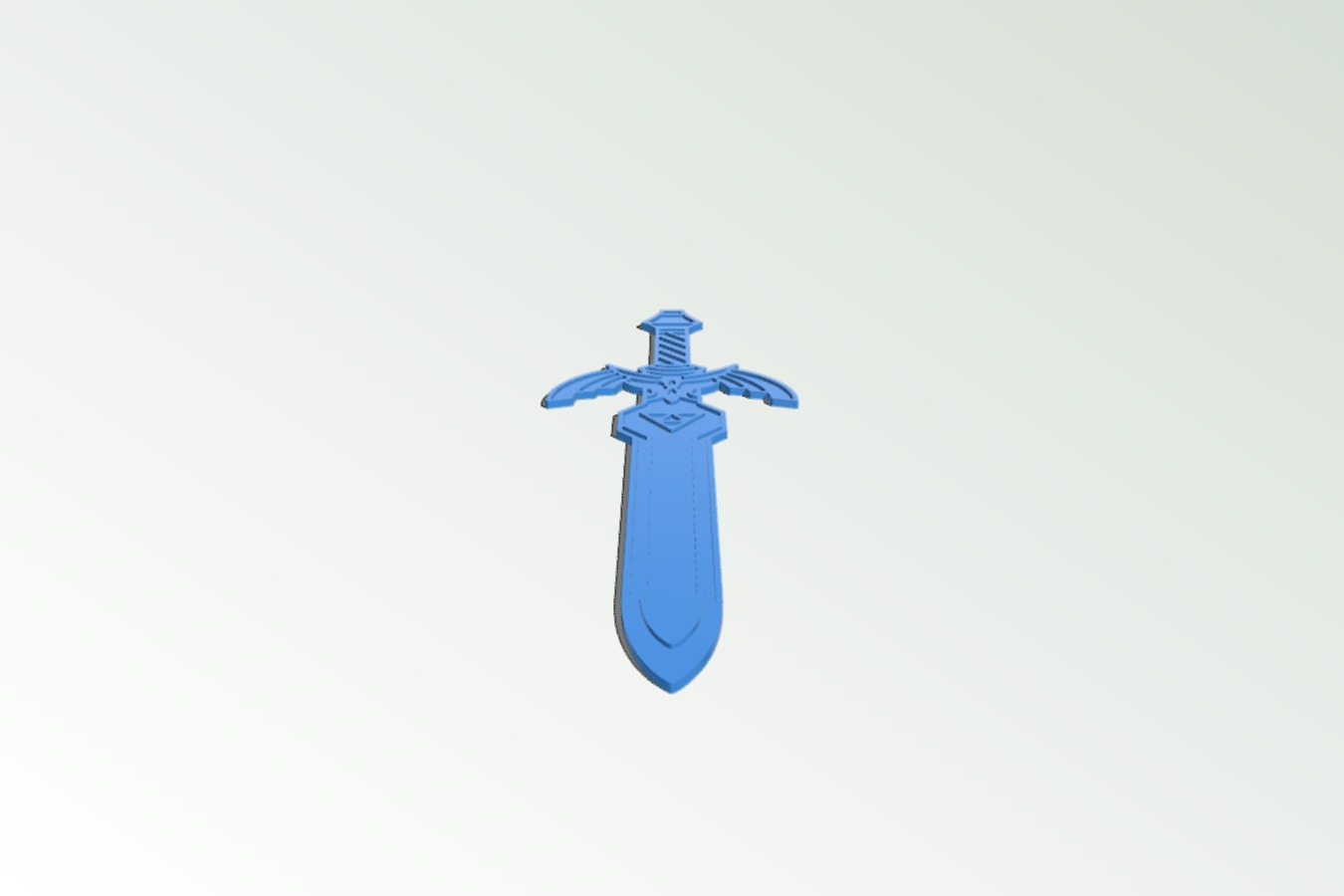 Legend of Zelda Master Sword Bookmark