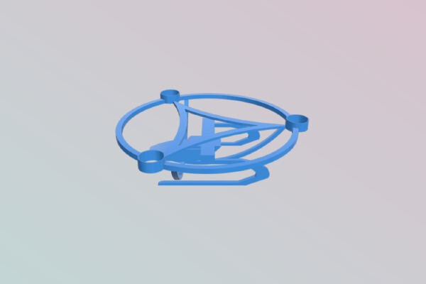 Sacred Geometry Drone VTOL Frame | 3d print model