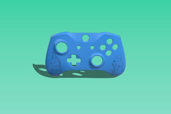 Xbox One S Custom Controller Shell: Apex Legends - Wraith Edition | 3d print model