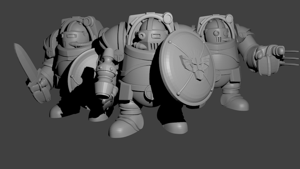 Space Dwarfs in Exo-armor 2