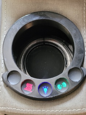 Thomas Payne Button Guard and Cup Holder | 3d print model