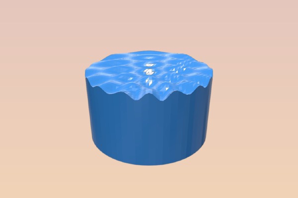 Rippled Water for Scrying Pool | 3d print model