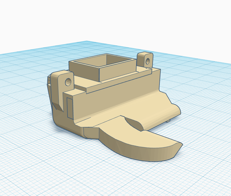 Fan Duct Geeetech A10 -Front and lateral for a 5015 fan