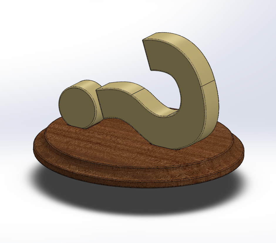 Question Mark Trophy