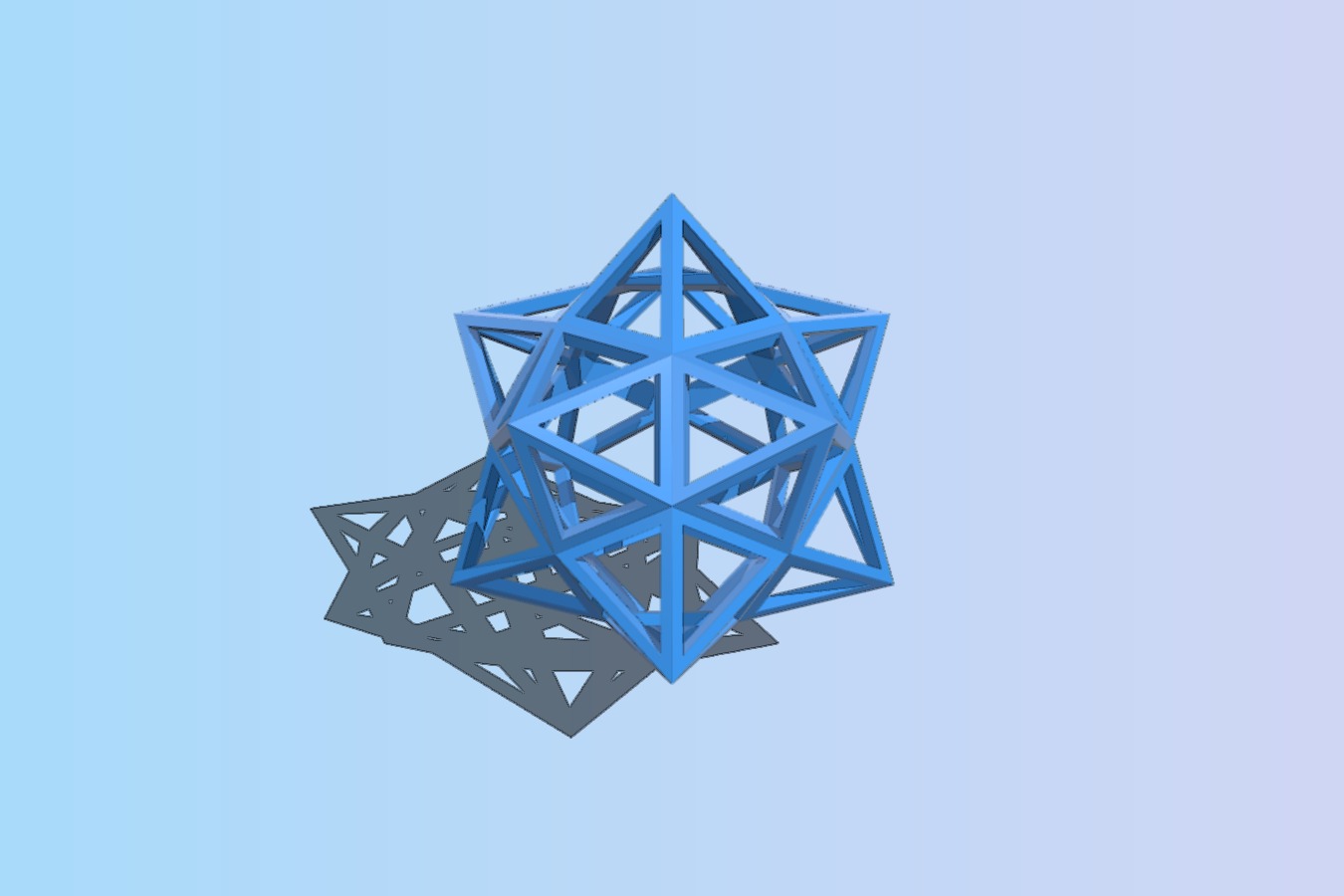 Star-shaped dodecahedron