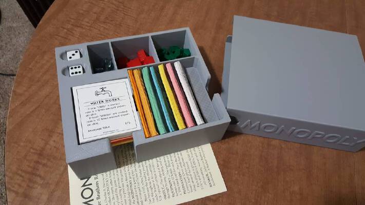 Monopoly Piece Organizer | 3d print model