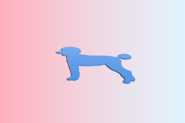 Poodle Christmas Light Cover | 3d print model