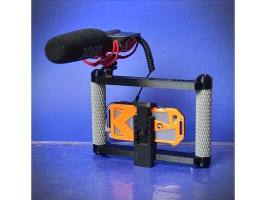 Smartphone Camera Rig with M2-Compatible Phone Holder | 3d print model