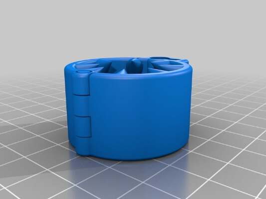 Spiked Chastity Cockring (Larger Spikes) | 3d print model