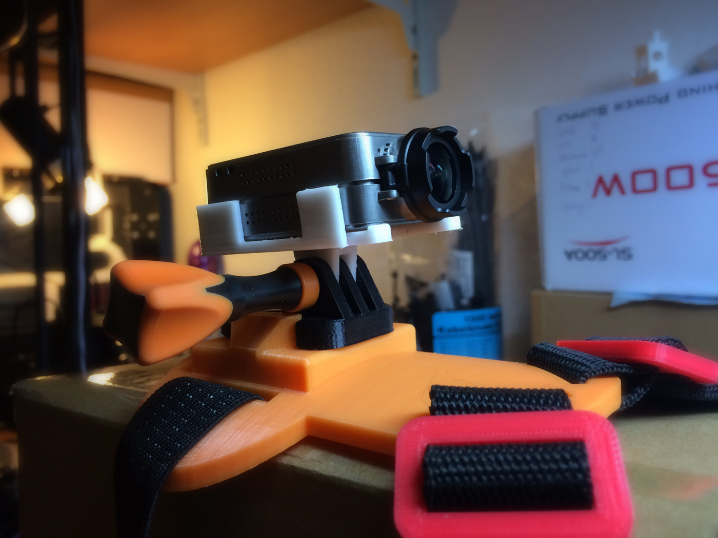 RunCam2 Mount with GoPro-Adapter
