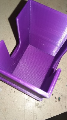 Trading Card Game Deck Box w_ Card Divider | 3d print model