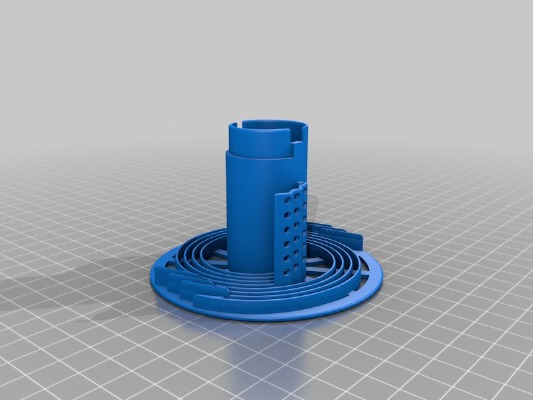 4x5 Sheet Film Reel for Daylight Developing Tanks | 3d print model