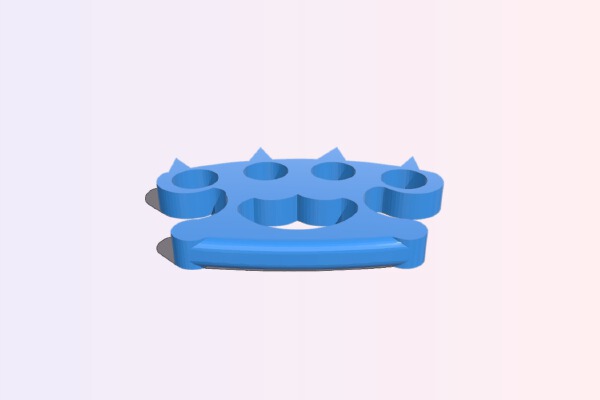 Brass Knuckles | 3d print model