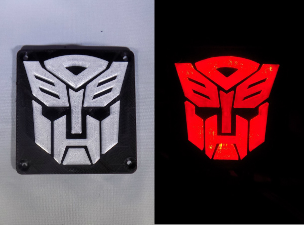 Autobot Transformers LED Nightlight_Lamp