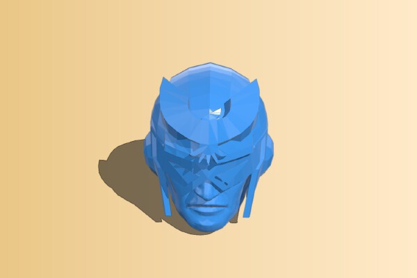 Captain Falcon's Head | 3d print model