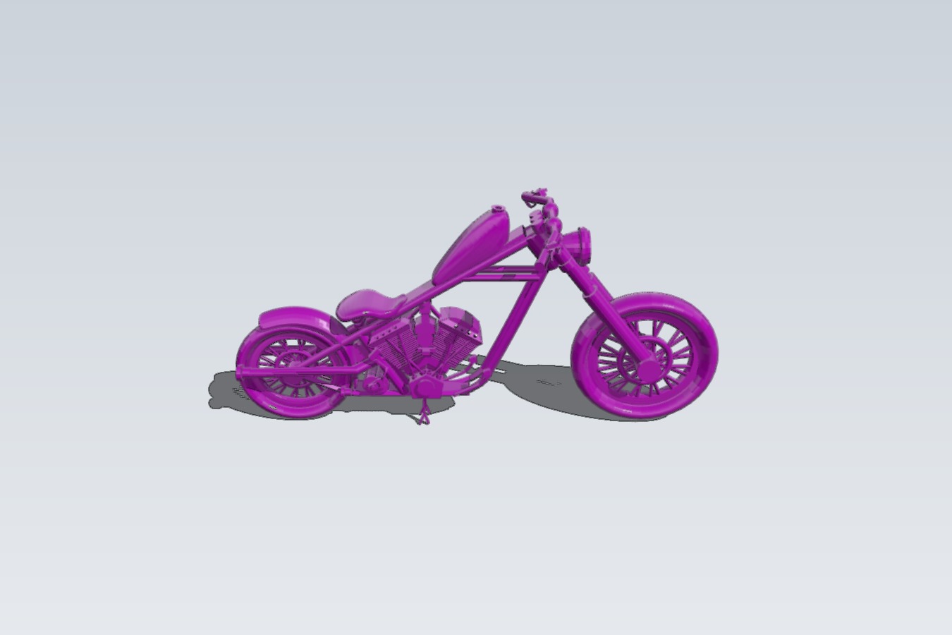 Harley motorbike