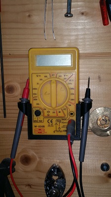 Multimeter wall bracket | 3d print model