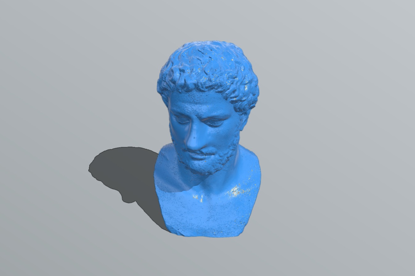 Pythagoras portrait with nose (remix)