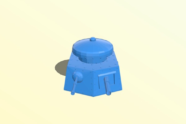 t18 tank | 3d print model