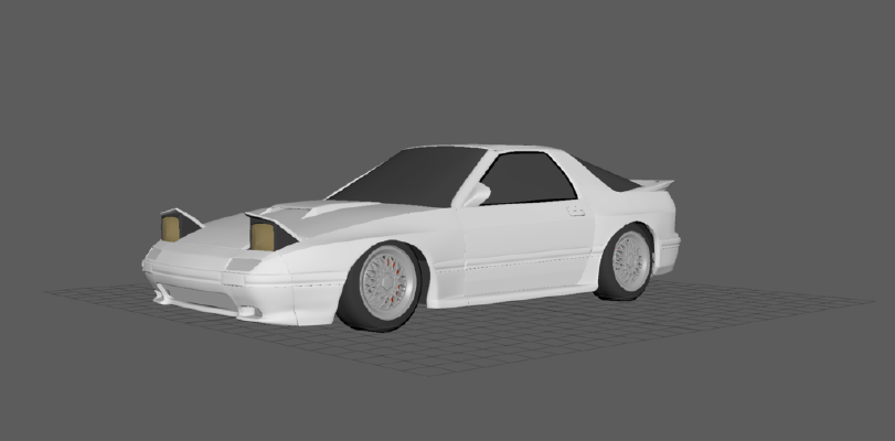 Mazda Fc Rx7 | 3d print model