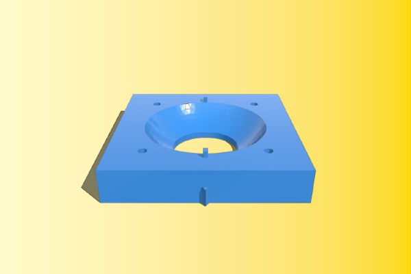 Ridgid Router R24012 base plate for reversible and stock fence | 3d print model