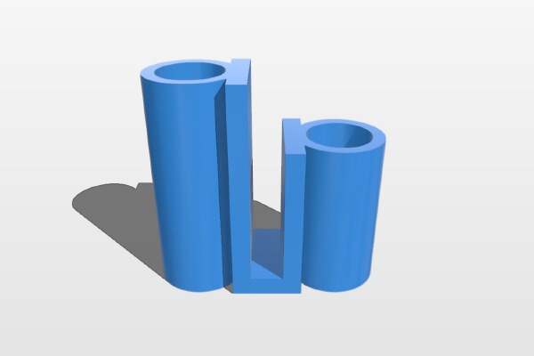 Hose guide for automatic water level controller | 3d print model