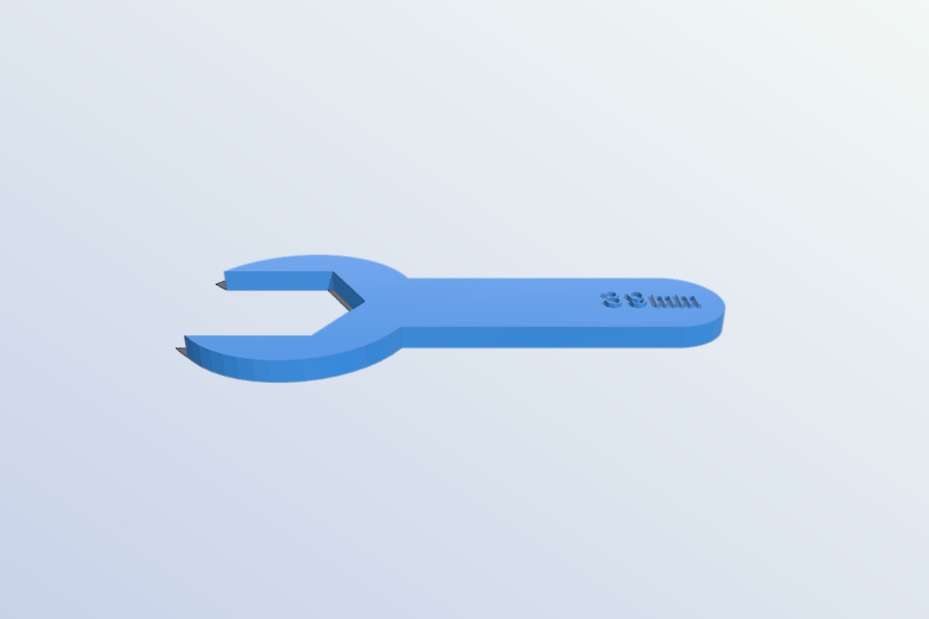 Open-ended wrenches - 39mm and 42mm
