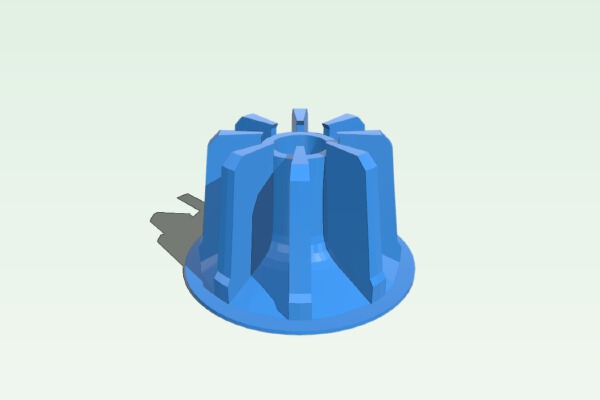 Cápsula Limpeza (Retrolavagem) Três Corações (3 Corações) | 3d print model