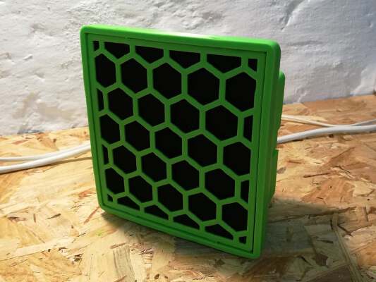 Soldering fume extractor for 120mm fan | 3d print model