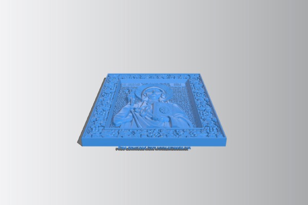 Icon of Saint Nina Equal to the Apostles | 3d print model