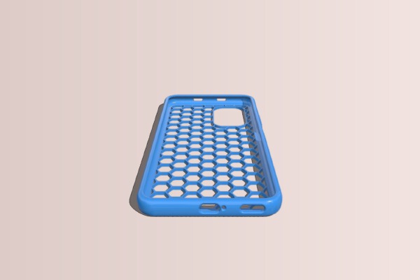 Poco Pocophone F3 meshed case | 3d print model
