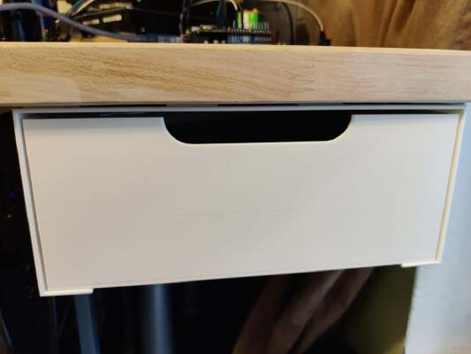 Deep under desk drawer | 3d print model