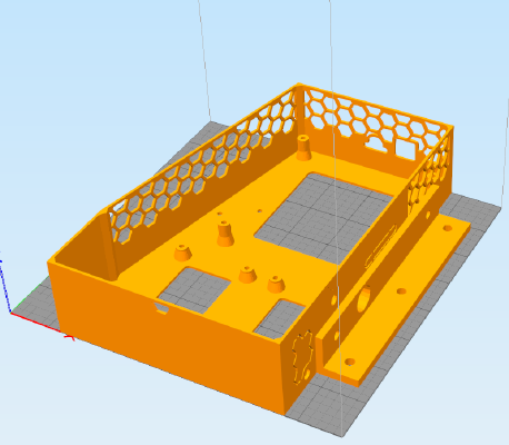 AM8 Electronics Cage with Dual Mosfet | 3d print model