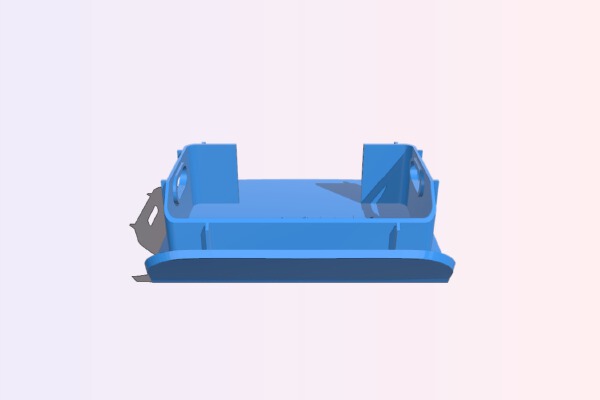 Wrangler TJ 97 Rear Bumper Endcap | 3d print model