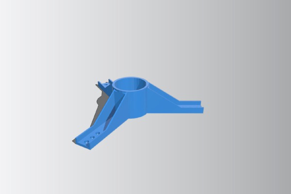 Resizable Loose Filament Spool Holder | 3d print model