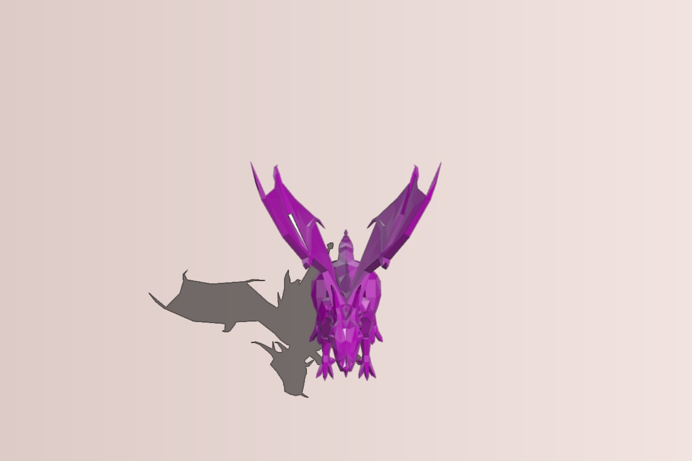 Old School Runescape - Elvarg from the "Dragon Slayer" Quest