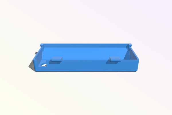 Taranis Battery Hatch TBS Crossfire mod | 3d print model