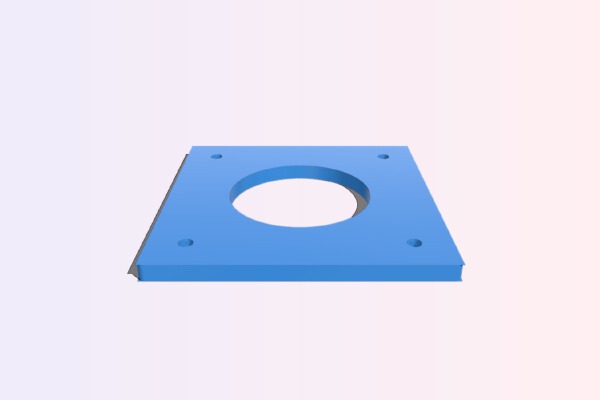 NEMA17 Stepper Gasket | 3d print model