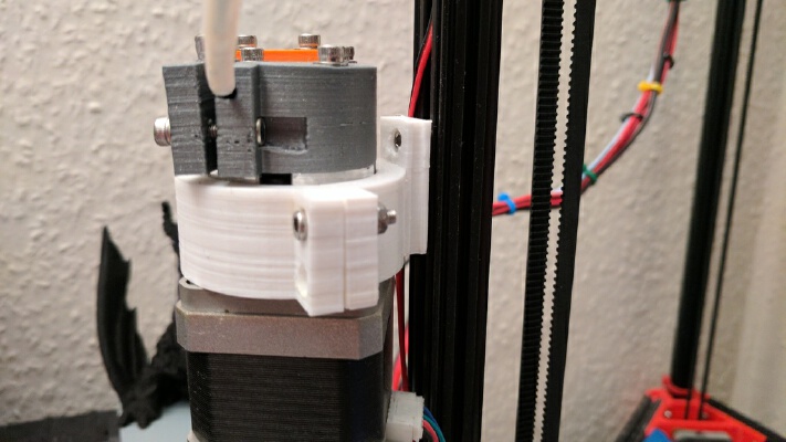 NEMA-17 Extruder Clamp | 3d print model