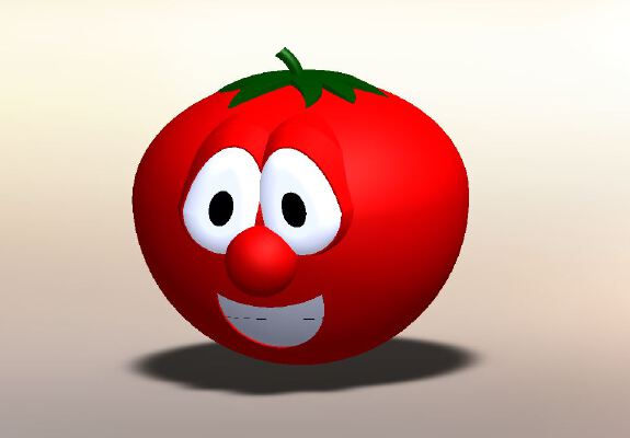 Veggie Tales! Bob the tomato! | 3d print model
