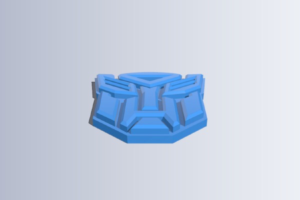 Transformers Autobot logo | 3d print model